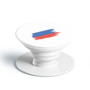 Полупрозрачный дизайнерский держатель попсокет  Российский флаг