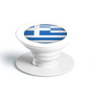 Полупрозрачный дизайнерский держатель попсокет  флаг греции
