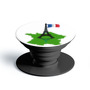 Полупрозрачный дизайнерский держатель попсокет  Флаг Франции