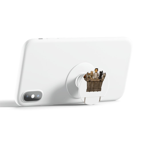 Дизайнерский держатель попсокет  Остров Собак