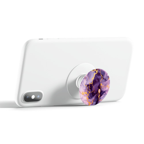 Дизайнерский держатель попсокет  Мрамор