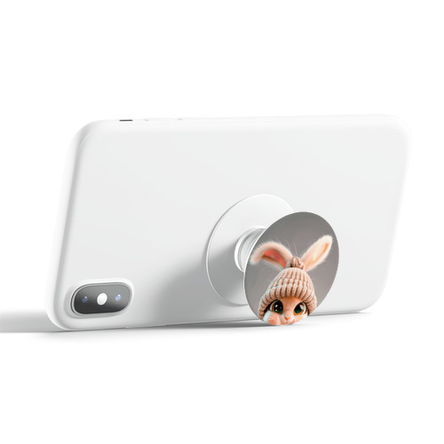 Дизайнерский держатель попсокет  Кролик