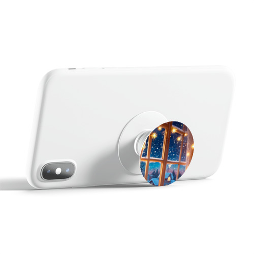 Дизайнерский держатель попсокет  Новый год