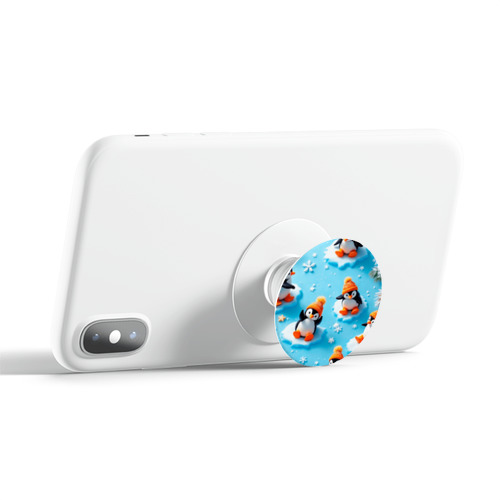 Дизайнерский держатель попсокет  Новый год