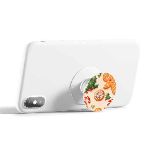 Дизайнерский держатель попсокет  Новый год