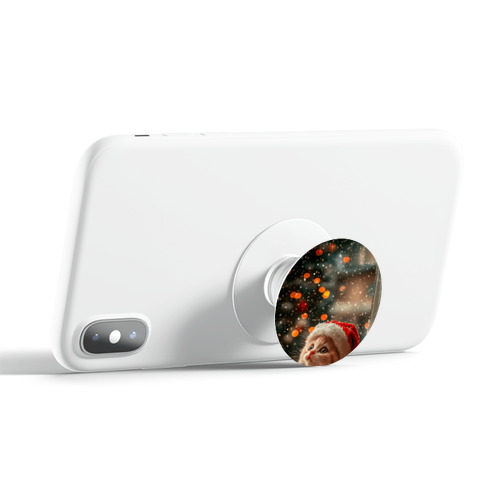 Дизайнерский держатель попсокет  Новый год