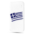 Полупрозрачный дизайнерский внешний аккумулятор 10000mAh  флаг греции