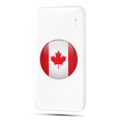Полупрозрачный дизайнерский внешний аккумулятор 10000mAh  Флаг Канады