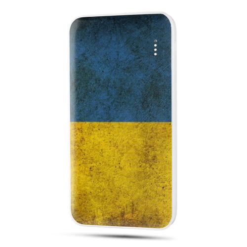 Дизайнерский внешний аккумулятор 10000mAh  флаг Украины