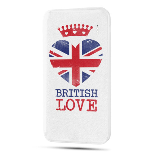 Дизайнерский внешний аккумулятор 10000mAh  British love