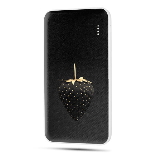 Дизайнерский внешний аккумулятор 10000mAh  Черная клубника