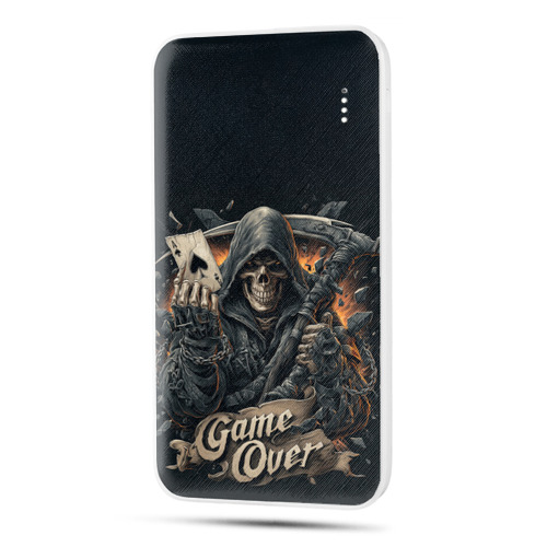 Дизайнерский внешний аккумулятор 10000mAh  Скелет карты