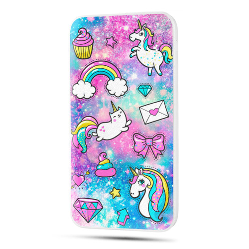 Дизайнерский внешний аккумулятор 10000mAh  Единороги