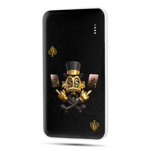 Дизайнерский внешний аккумулятор 10000mAh  Золотой скрудж макдак