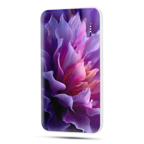 Дизайнерский внешний аккумулятор 10000mAh  женский цветы