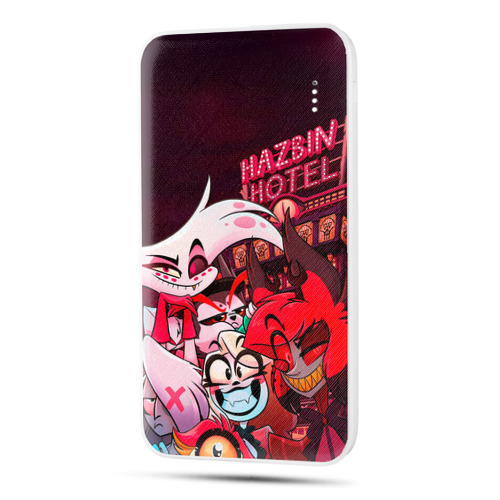 Дизайнерский внешний аккумулятор 10000mAh  Hazbin Hotel Отель Хазбин