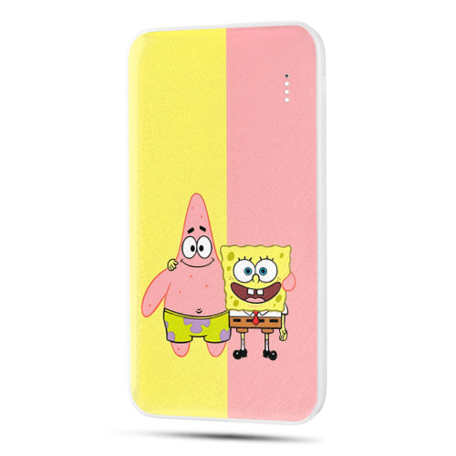 Дизайнерский внешний аккумулятор 10000mAh  Спанч боб Спанчбоб