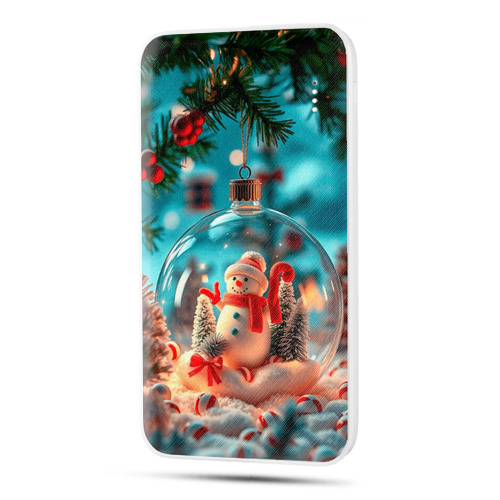 Дизайнерский внешний аккумулятор 10000mAh  Новый год