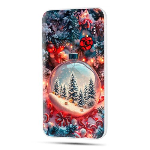 Дизайнерский внешний аккумулятор 10000mAh  Новый год