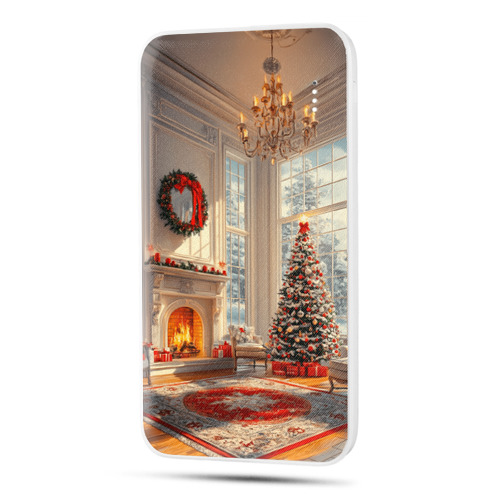 Дизайнерский внешний аккумулятор 10000mAh  Новый год