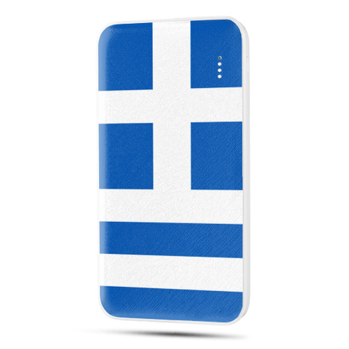 Дизайнерский внешний аккумулятор 10000mAh  Флаг Греции