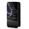 Дизайнерский горизонтальный чехол-книжка для OnePlus 8T Молния
