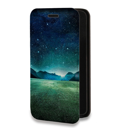 Дизайнерский горизонтальный чехол-книжка для Samsung Galaxy A51 Ночь