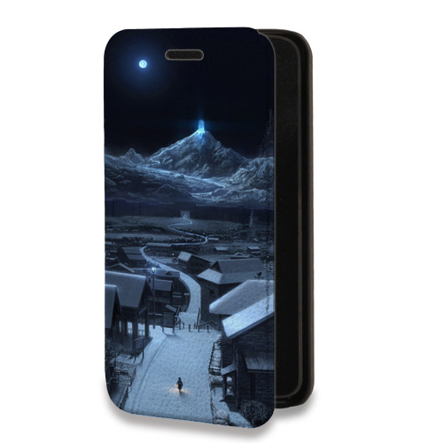 Дизайнерский горизонтальный чехол-книжка для Huawei Honor 20 Ночь