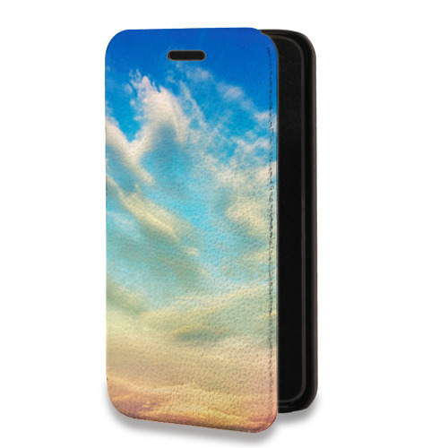Дизайнерский горизонтальный чехол-книжка для OnePlus 8T Небо