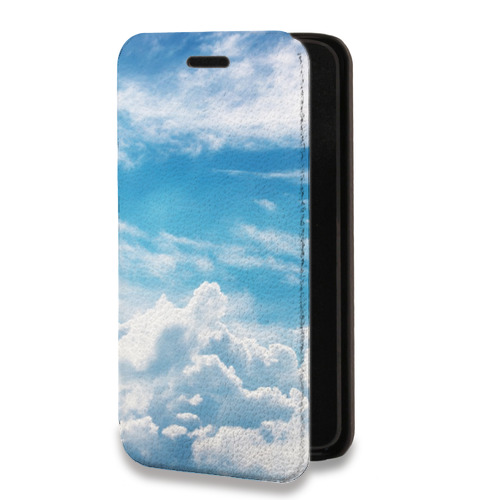 Дизайнерский горизонтальный чехол-книжка для Iphone 12 Pro Небо