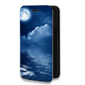 Дизайнерский горизонтальный чехол-книжка для Samsung Galaxy S10 Небо
