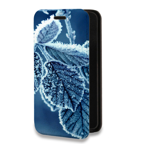 Дизайнерский горизонтальный чехол-книжка для Huawei Mate 30 Pro Зима