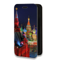 Дизайнерский горизонтальный чехол-книжка для Alcatel One Touch Idol 2 mini Москва