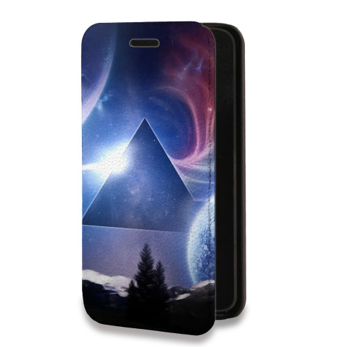 Дизайнерский горизонтальный чехол-книжка для Samsung Galaxy S21