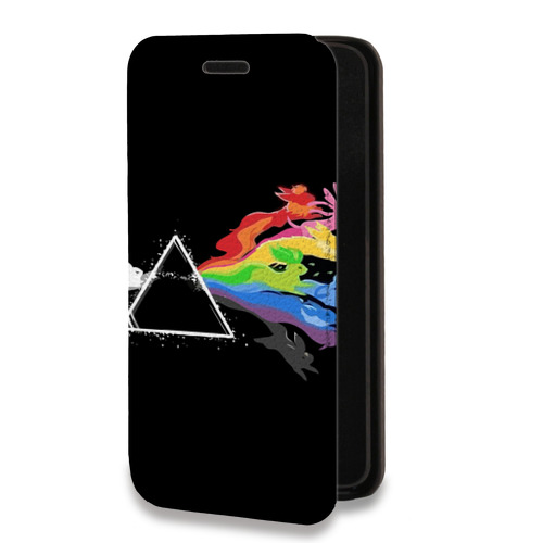 Дизайнерский горизонтальный чехол-книжка для Iphone 13 Mini