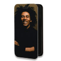 Дизайнерский горизонтальный чехол-книжка для Iphone 13 Mini Боб Марли
