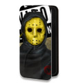 Дизайнерский горизонтальный чехол-книжка для Iphone 14 Plus Бандитские маски