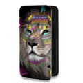 Дизайнерский горизонтальный чехол-книжка для Samsung Galaxy S22 Ultra Животный стиль