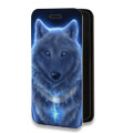 Дизайнерский горизонтальный чехол-книжка для Iphone 7 Plus / 8 Plus Волки