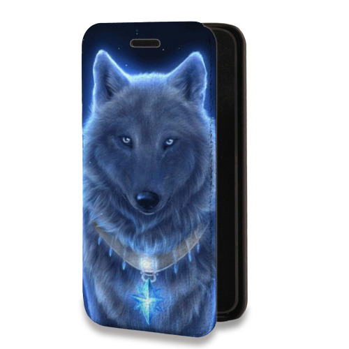 Дизайнерский горизонтальный чехол-книжка для OnePlus 8T Волки