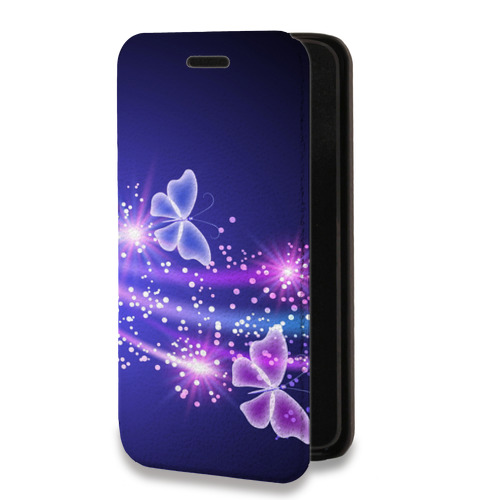 Дизайнерский горизонтальный чехол-книжка для Huawei Honor 8X Max Бабочки
