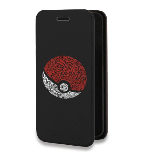Дизайнерский горизонтальный чехол-книжка для Iphone 7 Plus / 8 Plus Pokemo Go