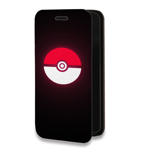 Дизайнерский горизонтальный чехол-книжка для Huawei P40 Lite E Pokemon Go