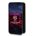 Дизайнерский горизонтальный чехол-книжка для Huawei P Smart (2021) лига чемпионов