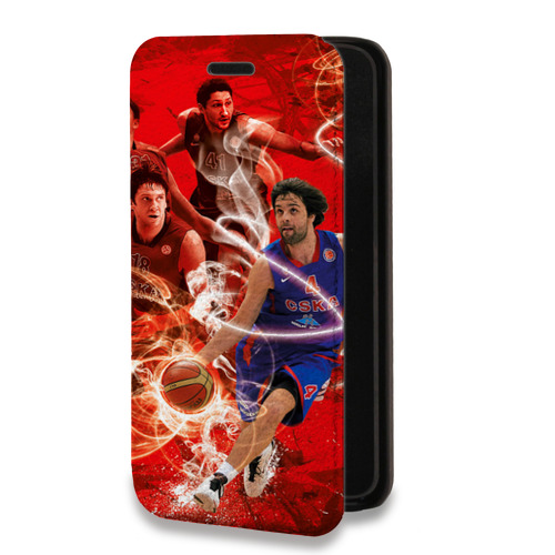 Дизайнерский горизонтальный чехол-книжка для Xiaomi Redmi 10