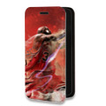 Дизайнерский горизонтальный чехол-книжка для Samsung Galaxy S22 Ultra НБА