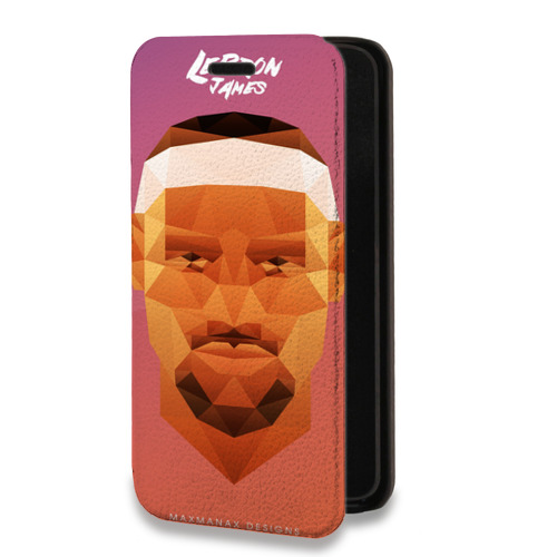 Дизайнерский горизонтальный чехол-книжка для Lenovo A6000 НБА