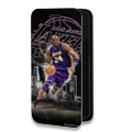 Дизайнерский горизонтальный чехол-книжка для Iphone Xr НБА