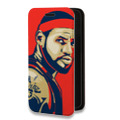 Дизайнерский горизонтальный чехол-книжка для Xiaomi Mi 11 НБА