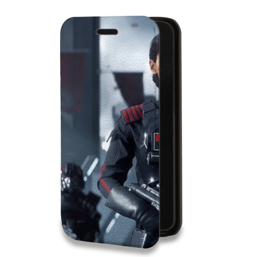Дизайнерский горизонтальный чехол-книжка для Iphone 12 Pro Star Wars Battlefront